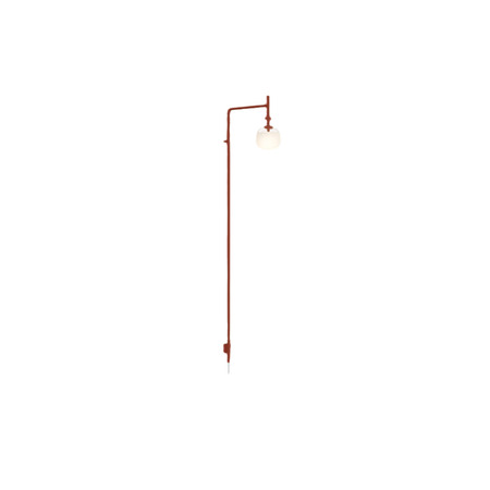 Vibia Wandleuchte 'Tempo'  Terrakotta, Rund, Einbauversion ohne Stecker