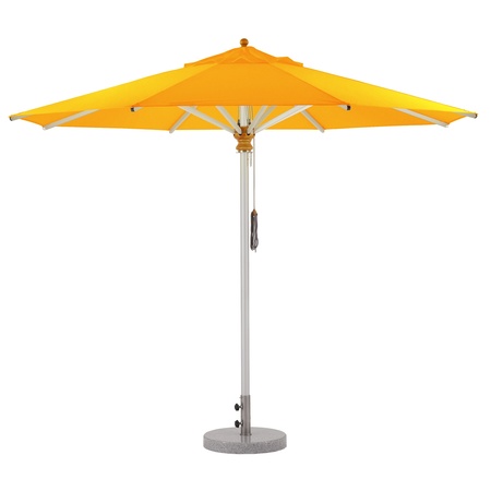Weishäupl Aluschirm von 'Weishäupl' Ø: 270 cm	, Mandarine N°47