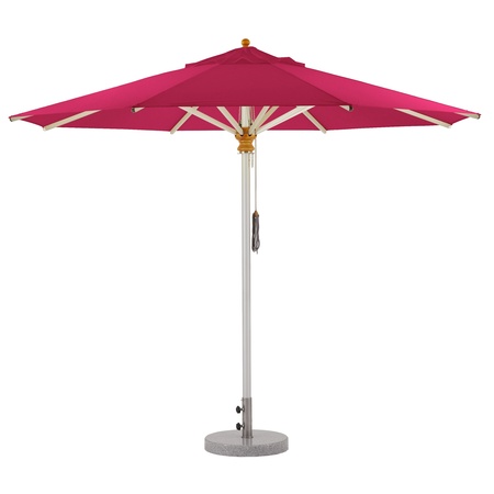 Weishäupl Aluschirm von 'Weishäupl' Ø: 270 cm	, Pink N°82