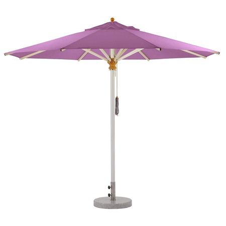 Weishäupl Aluschirm von 'Weishäupl' Ø: 270 cm	, Malve N°34