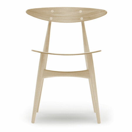 Carl Hansen & Søn Stuhl 'CH33T' Eiche Weissöl geölt