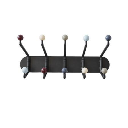 &Tradition Garderobe 'SC76' Graphit und bunte Knöpfe