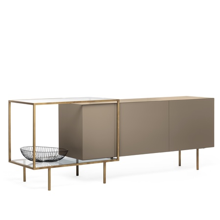 Mogg Sideboard 'Zoom' Bronze lackiert, Greige (RAL 7006)