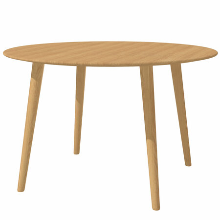 Ton Tisch 'Malmö' Ø: 120 cm, Buche Natural geölt