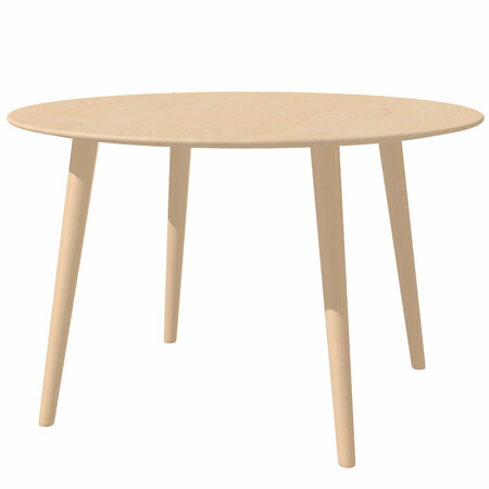 Ton Tisch 'Malmö' Ø: 120 cm, Eiche Natural lackiert