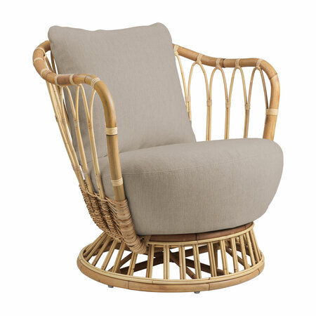 Gubi Loungesessel 'Grace' Perlbeige 010 - Clay