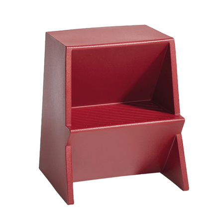 Richard Lampert  Tritthocker 'Mono' Purpurrot - RAL 3004