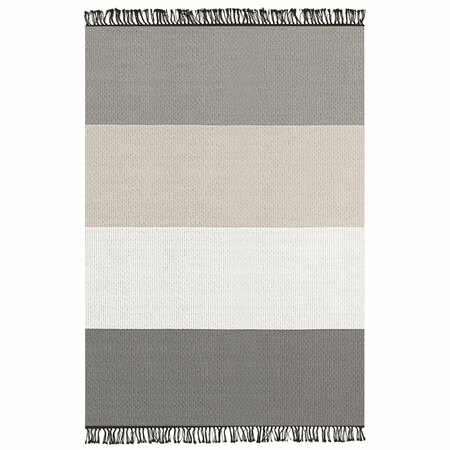 Woodnotes Fourways 80 x 140 cm, Hellgrau-Weiss, F
