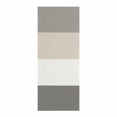 Woodnotes Fourways 80 x 200 cm, Hellgrau-Weiss, S 