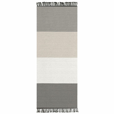 Woodnotes Fourways 80 x 200 cm, Hellgrau-Weiss, F