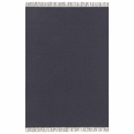 Woodnotes River IN/OUT 80 x 200 cm, Marineblau-Melange grau, H