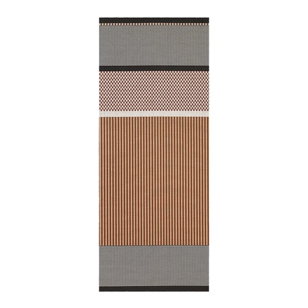 Woodnotes San Francisco 80 x 200 cm, Rotbraun-Stein, S 