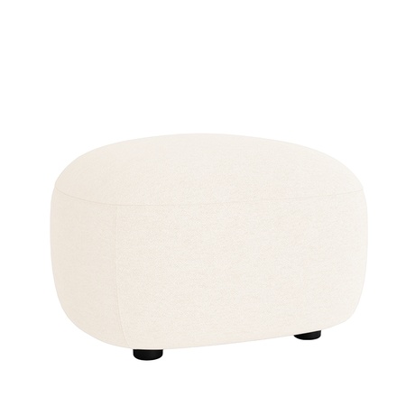 Norr11 Little Big Pouf Weiss 01 - Barnum
