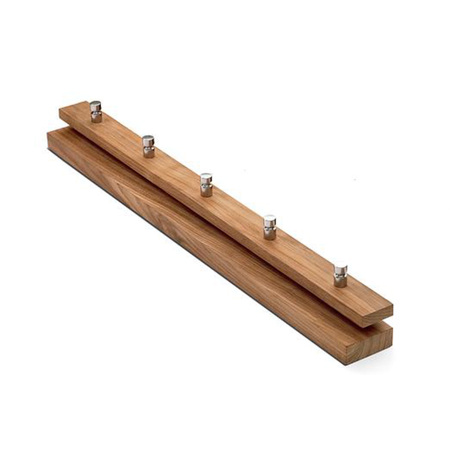 Skagerak Cutter Coat Rack Eiche unbehandelt, B: 72 cm