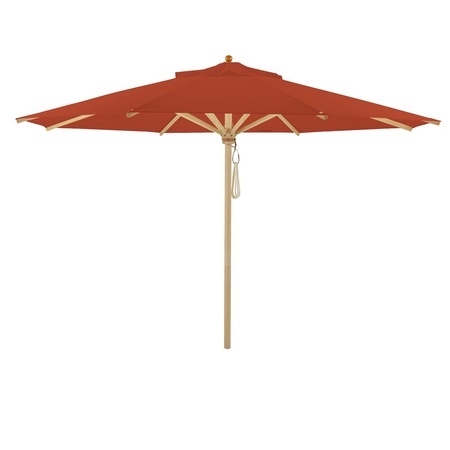Weishäupl Sonnenschirm 'Klassiker' Ø: 210 cm	, Terracotta N°04