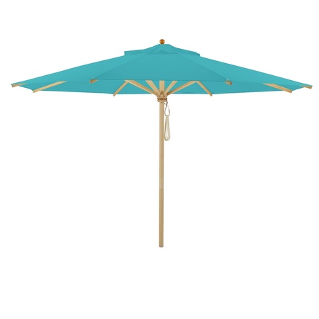 Weishäupl Sonnenschirm 'Klassiker' Ø: 210 cm	, Aqua N°37