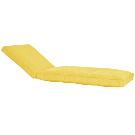 Weishäupl Polsterauflage Liege New Hampton Limone N°48	