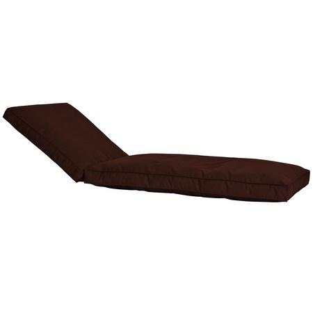 Weishäupl Polsterauflage Liege New Hampton Mokka N°80