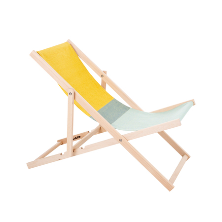 Weltevree Beach Chair' für entspanntes Sonnen Gelb - Grün