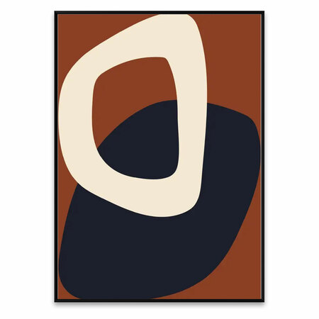 Paper Collective Illustration 'Solid Shapes 02' 50 x 70 cm 