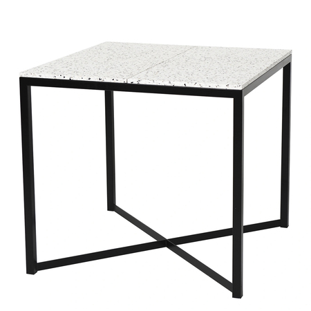 Ok Design Confetti Dining Table Schwarz - Schwarz-Weiss