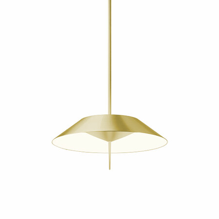 Vibia Pendelleuchte Mayfair Gold satiniert, Einzelne Leuchte