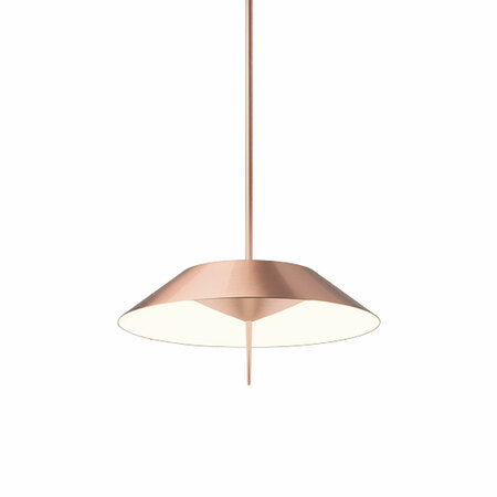 Vibia Pendelleuchte Mayfair Kupfer satiniert, Einzelne Leuchte