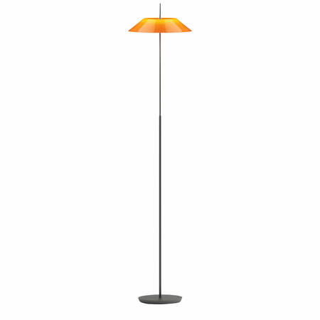 Vibia Stehleuchte 'Mayfair' Graphitgrau / Orange