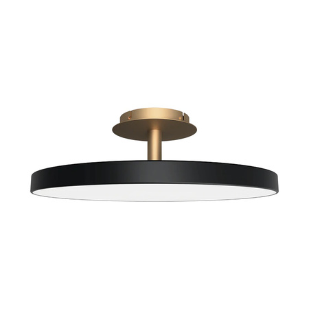 Umage Asteria Up Ceiling Lamp Schwarz, Ø: 60 cm / H: 21 cm 