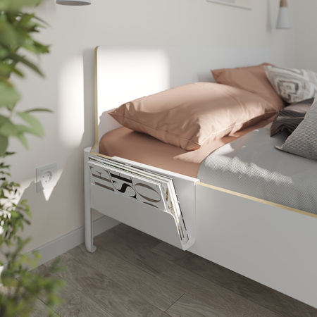 Schlichtes Bett 'Nait'