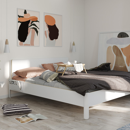 Schlichtes Bett 'Nait'