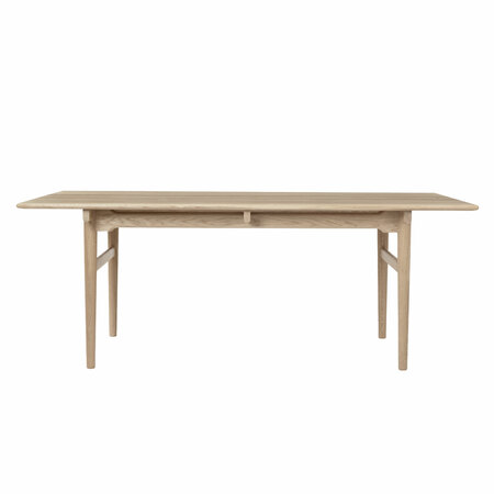 Carl Hansen & Søn Tisch 'CH327' Eiche geseift, B: 190 cm / T: 95 cm