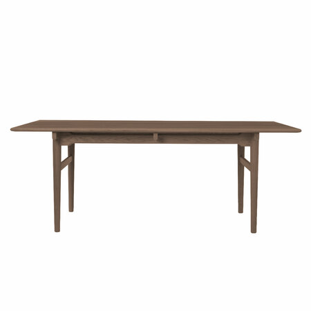 Carl Hansen & Søn Tisch 'CH327' Eiche rauchfarbiges Öl, B: 190 cm / T: 95 cm