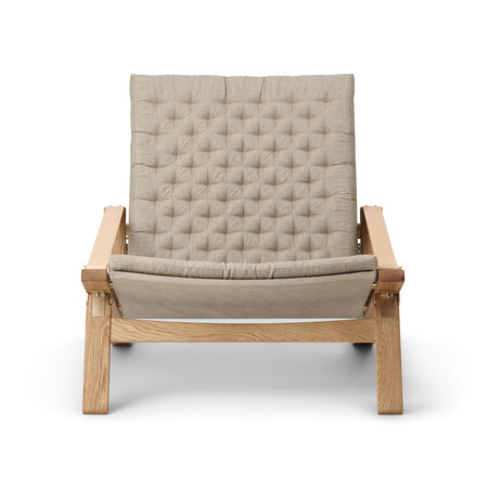 Carl Hansen & Søn Liegestuhl 'Plico' Eiche geölt, H: 74 cm