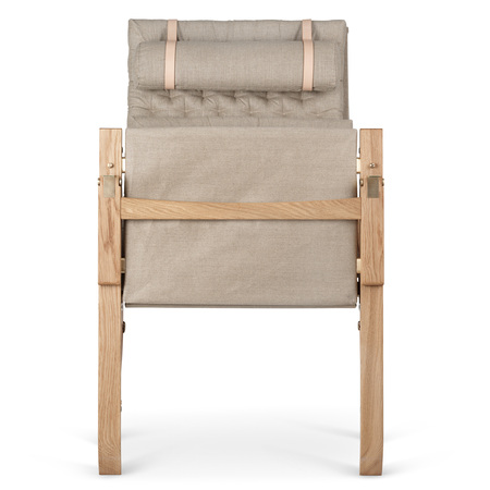 Carl Hansen & Søn Liegestuhl 'Plico' Eiche geölt, H: 93.5 cm	