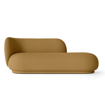 Ferm Living Rico Divan Armlehne links, Sugar Kelp - Wool Bouclé