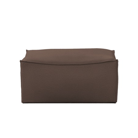 Ferm Living Catena Pouf B: 95 cm / T: 95 cm, Dusty Brown CH1249/020 - Hot Madison Reloaded