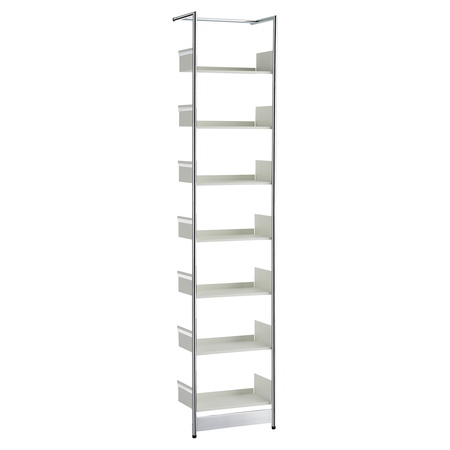 Mox Pool 196 Medium Chrom glanz, Weiss strukturiert