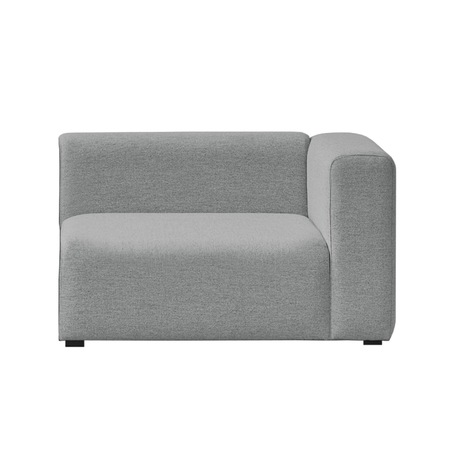 HAY Mags Soft End Module with right armrest B: 102 cm , Armlehne klassisch hoch, Telegrau 1 116 - Hallingdal