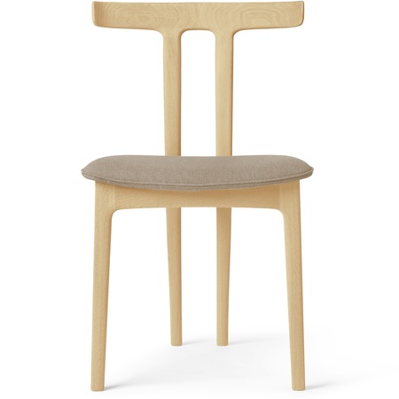 Carl Hansen & Søn Stuhl 'T-Chair' Beige 0200 - Hallingdal 65, Eiche geölt