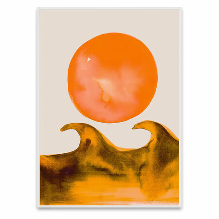 Paper Collective Sunset Waves 50 x 70 cm 