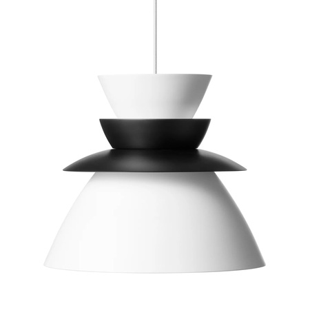 LYFA Sundowner Pendant Schwarz / Weiss, Ø: 40 cm / H: 34.3 cm 