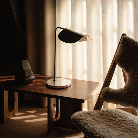 Menu Light Wing Table Lamp Aluminium poliert