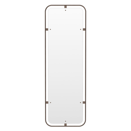 Menu Furniture Nimbus Mirror Rectangular Messing brüniert, B: 53.4 cm / H: 158.4 cm 