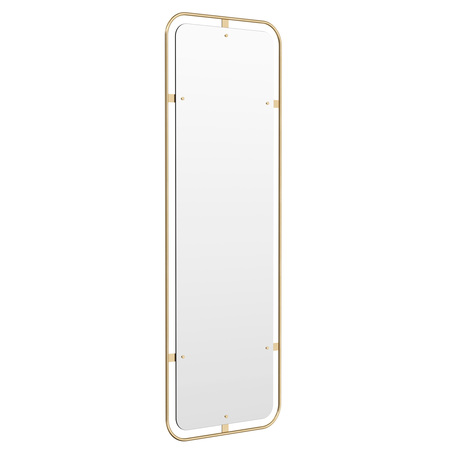 Menu Furniture Nimbus Mirror Rectangular Messing poliert, B: 53.4 cm / H: 158.4 cm 