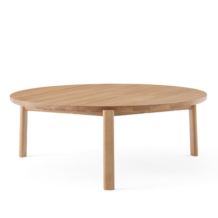 Menu Furniture Passage Lounge Table Ø: 90 cm / H: 33 cm , Eiche Natur