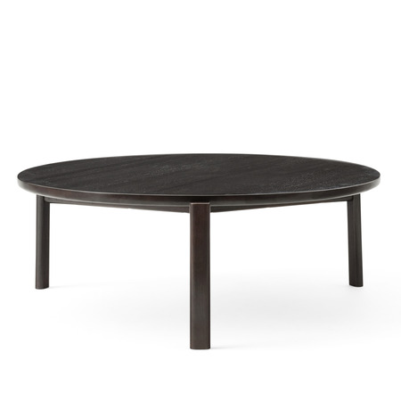 Menu Furniture Passage Lounge Table Ø: 90 cm / H: 33 cm , Eiche dunkel lackiert
