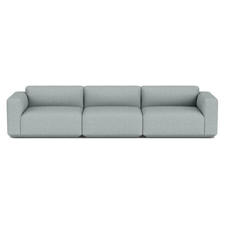 &Tradition Develius Armrest Hellgrau 130 - Hallingdal 65, Armlehne links