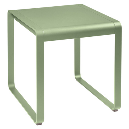 Fermob Tisch 'Bellevie' in Standardhöhe Lindgrün 65, B: 74 cm / T: 80 cm 