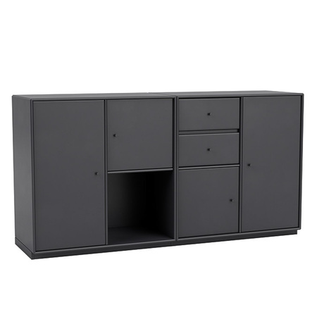 Montana Couple Sideboard Anthracite 04, Sockel H: 3 cm 